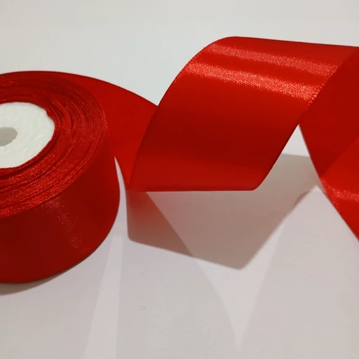 روبان قرمز ساتن 4 سانتی